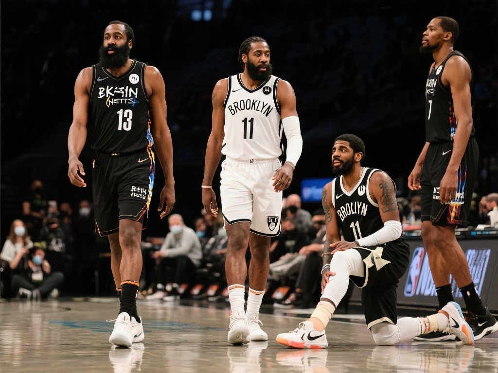 KD：篮网三巨头命运多舛 曾构建无懈可击阵容